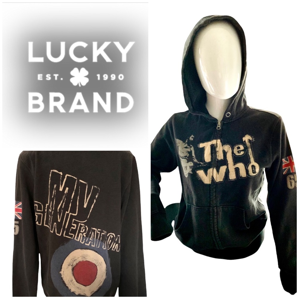 Lucky Brand The Who Vintage Hoodie